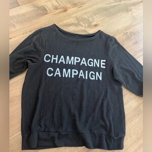 Wildfox Cozy Black Pullover